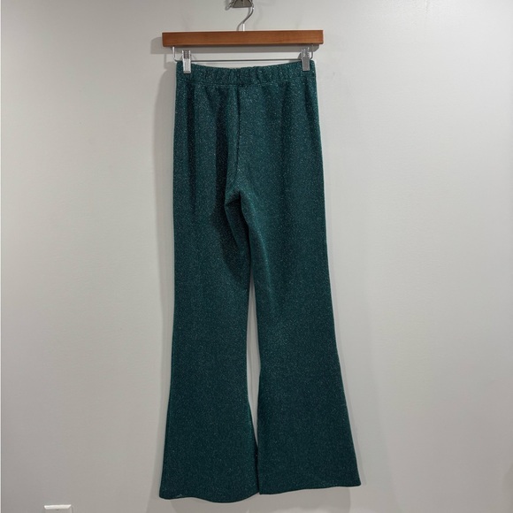 Anim Women Wide Leg Pant Turquoise Size Small - Picture 3 of 8
